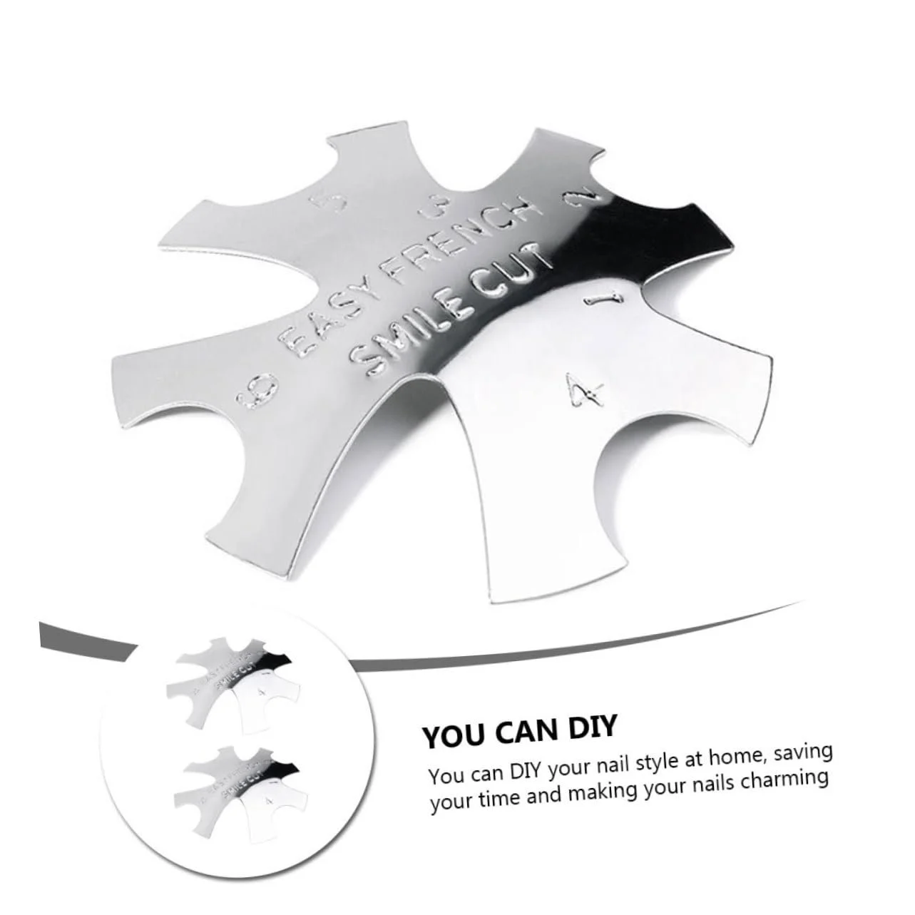 Набор трафаретов для маникюра PACKOVE 2 шт., фото №5 Набор трафаретов для маникюра PACKOVE 2 шт., фото №5