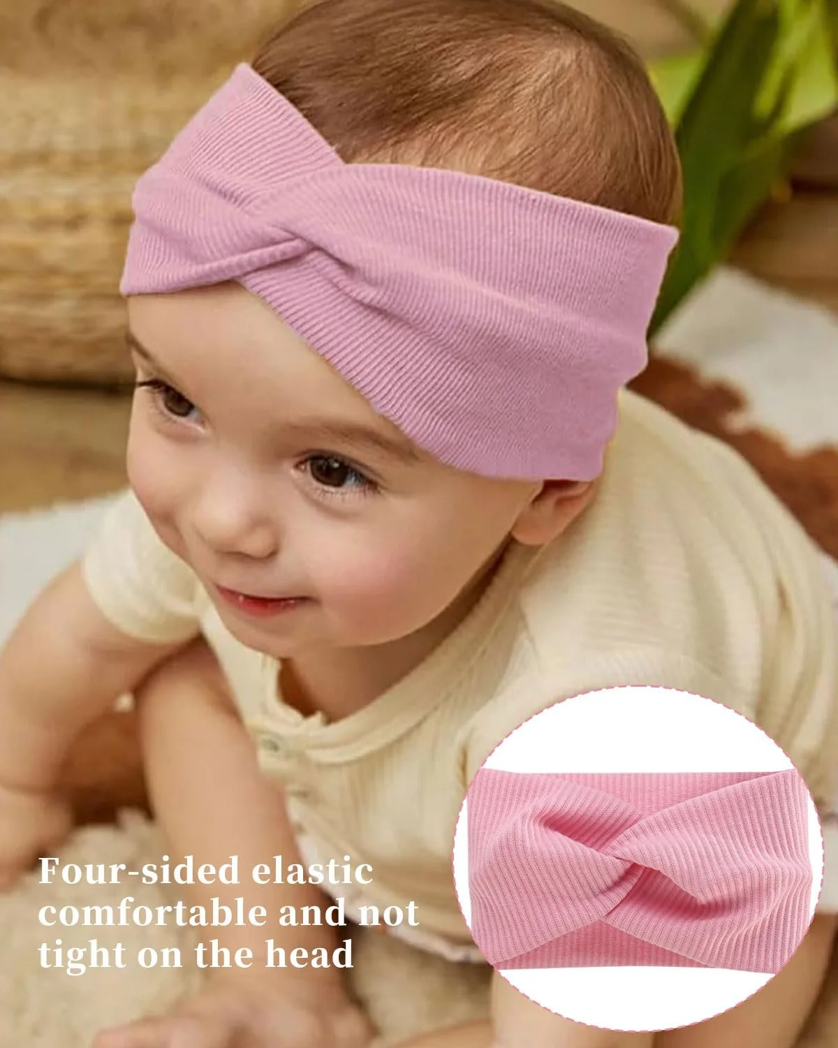 Жіночі пов'язки на голову, еластичні, фото №4