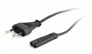 Кабель силовий Cablexpert PC-184-VDE, довжина 1.8 м сертифікований VDE 0.75 мм2 10 А synthetic.ua - Фото 1