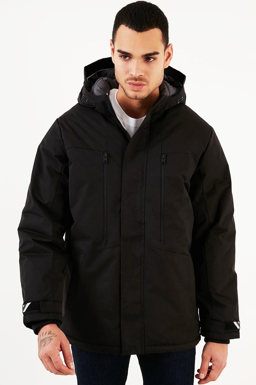 Куртка Jack&Jones JCOSPORTY PUFFER 12215659 Черный XXL, фото №1