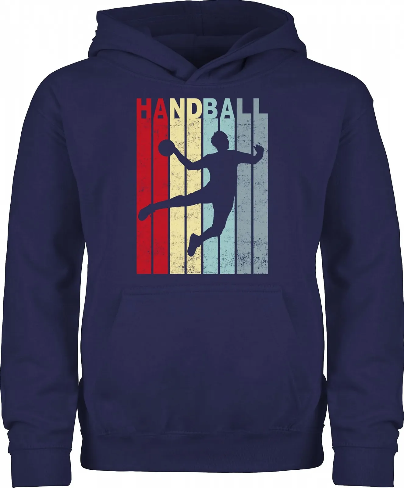 Дитячий спортивний худі Shirtracer handball vintage для дівчат та хлопців, фото №1