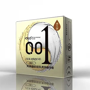 Презервативи OLO Ice Fire 3 штуки Жовтий 23796 synthetic.ua - Фото 1