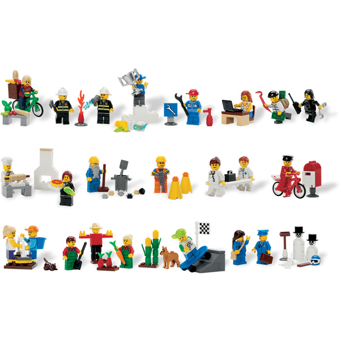 Конструктор Лего Раритет LEGO Служащие и рабочие (9348), фото №2