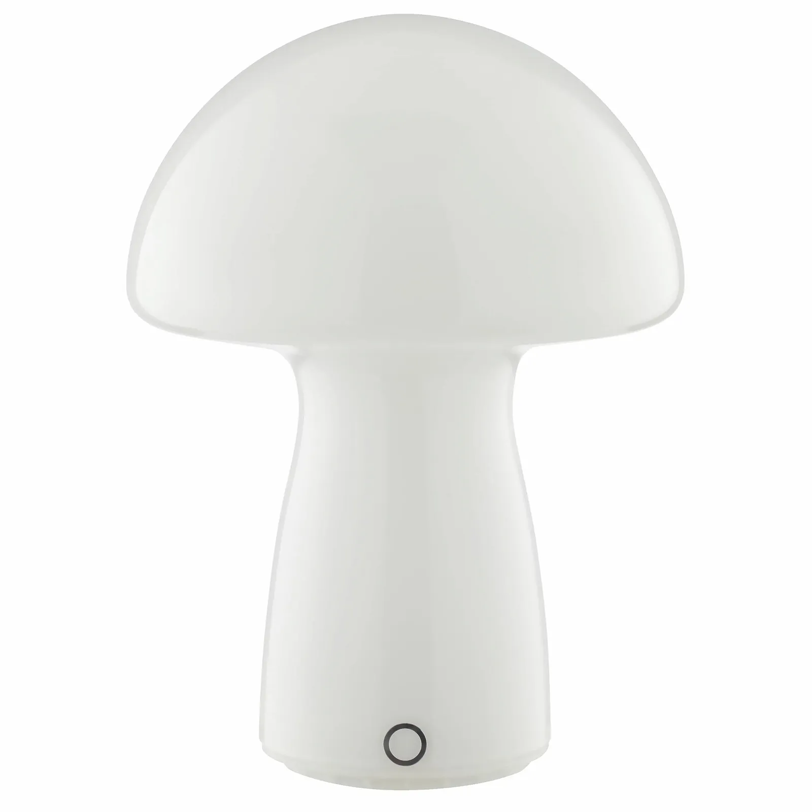 Настольная лампа Lightbox LED Mushroom 250 лм 2700 K 16x22 см 3 уровня яркости Стеклянная Белая, фото №3