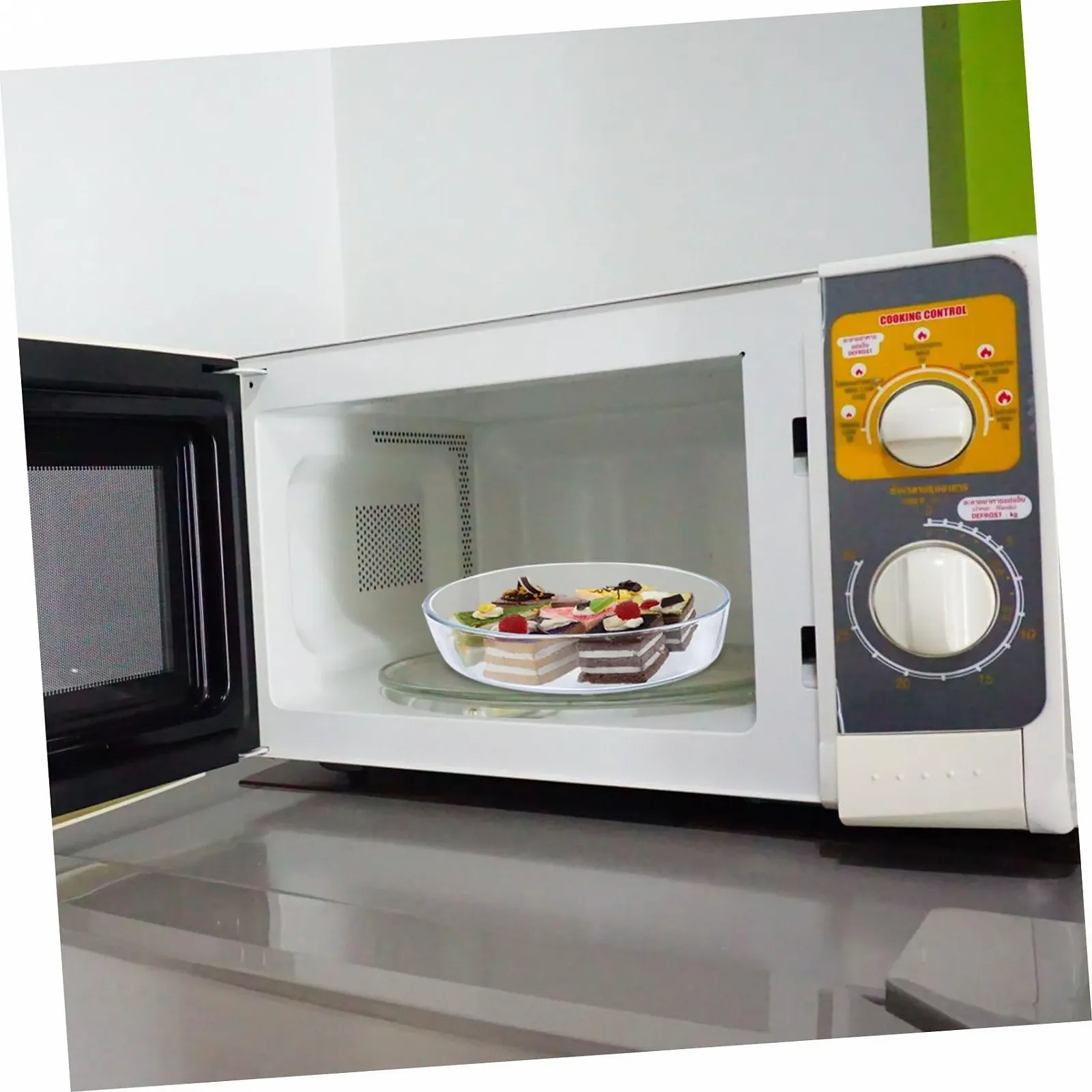 Форма для запікання скляна VICASKY жароміцна із загартованого скла Прозора, фото №9