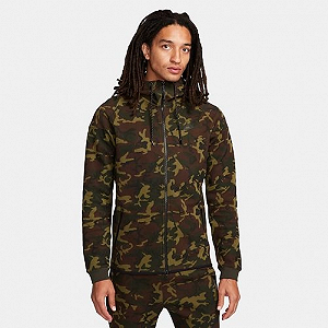 Світшот Nike Sportswear Tech Fleece Og Windrunner Camo/Green S - Фото 1