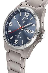 Чоловічий годинник Eco Tech Time Radio Solar EGT-11602-31M, сріблястий, Modern synthetic.ua - Фото 1