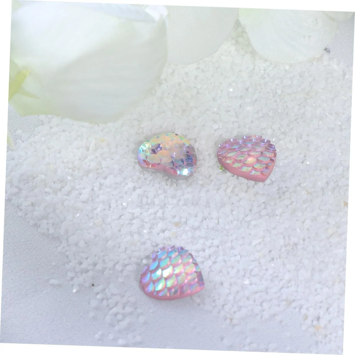 Прикраса Стрази NUOBESTY 100 шт. Кристал Друзи Настільний Декор Кристал Прикраса для Вази Банки для консервування Кришталеві Аксесуари Смола Кольоровий Діамант Декоративні Прикраси, фото №8