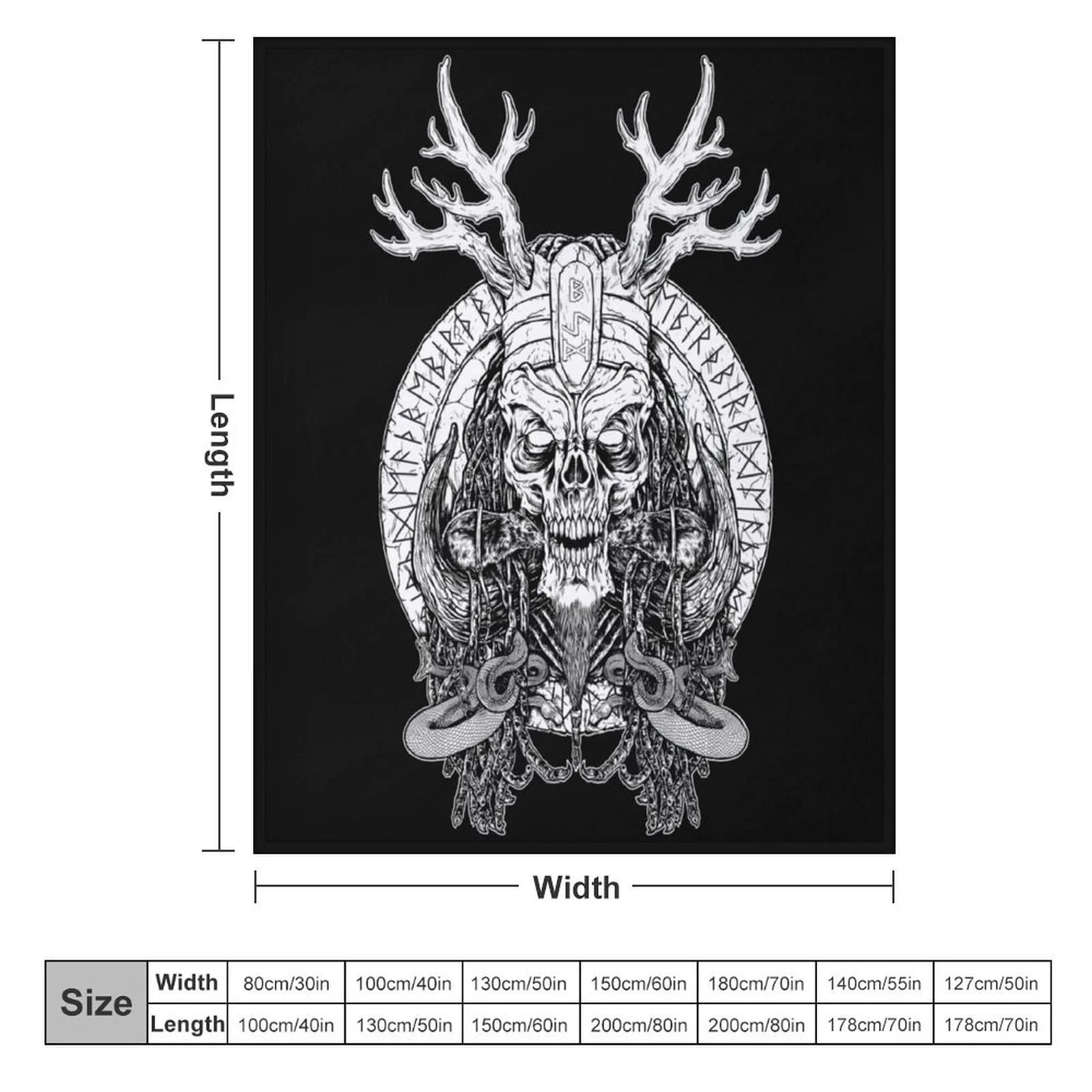 Покривало Viking Mythos М'яка Покривало для дивану, фото №5