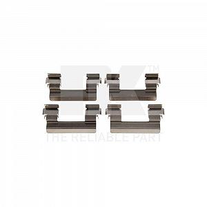 Комплект аксесуарів, гальмівні колодки NK 7936655, передній міст - Фото 1