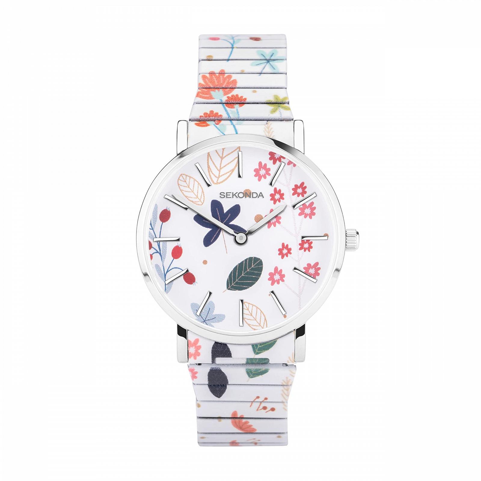 Жіночий годинник Sekonda Maxima Forest Pattern з нержавіючої сталі, ремінець, фото №1