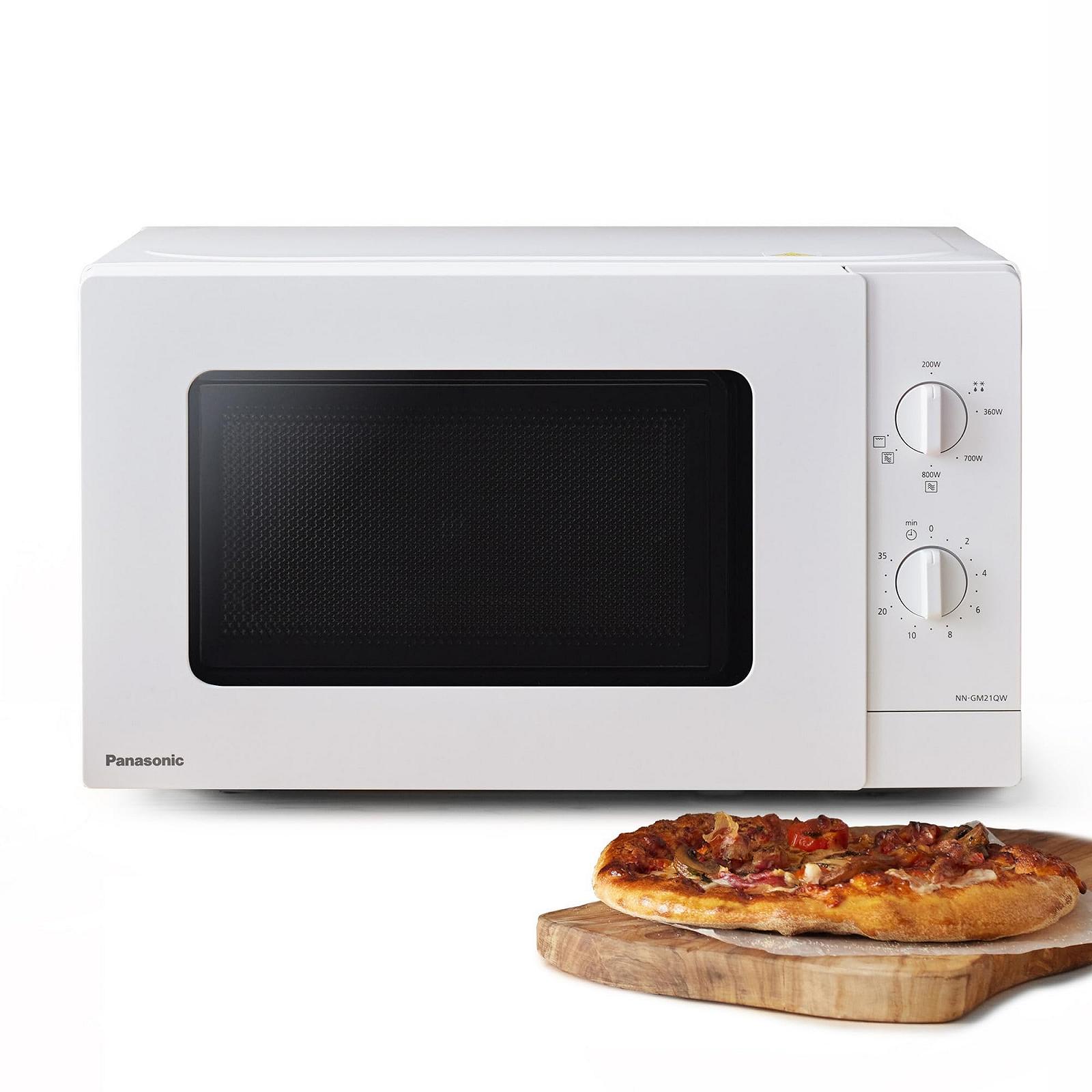 Мікрохвильова піч Panasonic NN-GM21QWEPG 20 л 800 Вт з грилем Біла, фото №1 Мікрохвильова піч Panasonic NN-GM21QWEPG 20 л 800 Вт з грилем Біла, фото №1