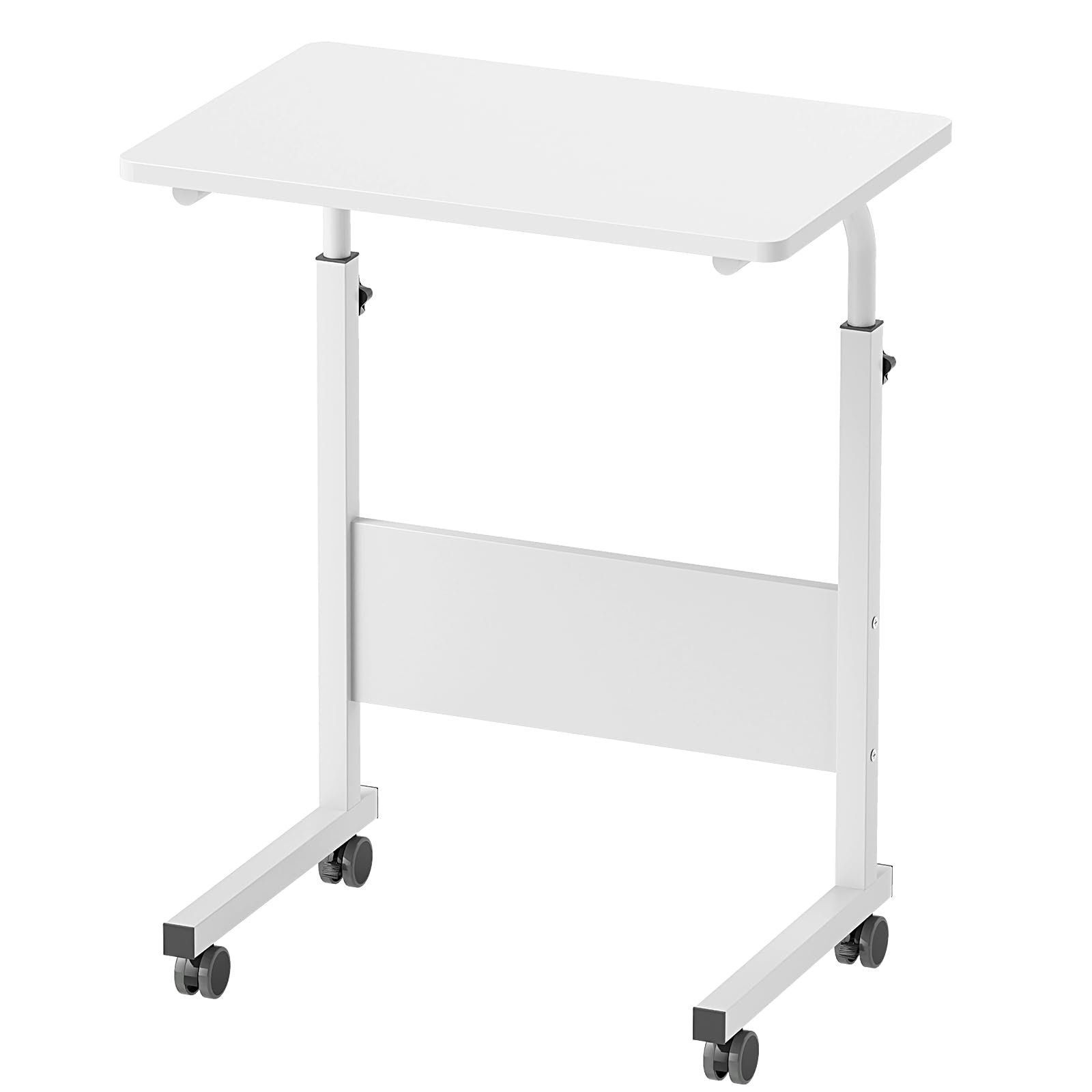 Столик для ноутбука SogesHome Регулируемый по высоте компьютерный столик на колесиках для кровати дивана больницы уход чтение еда, фото №6