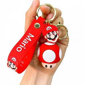 Брелок Super Mario Toad для рюкзака, ключей, 4,5 см - Фото 1