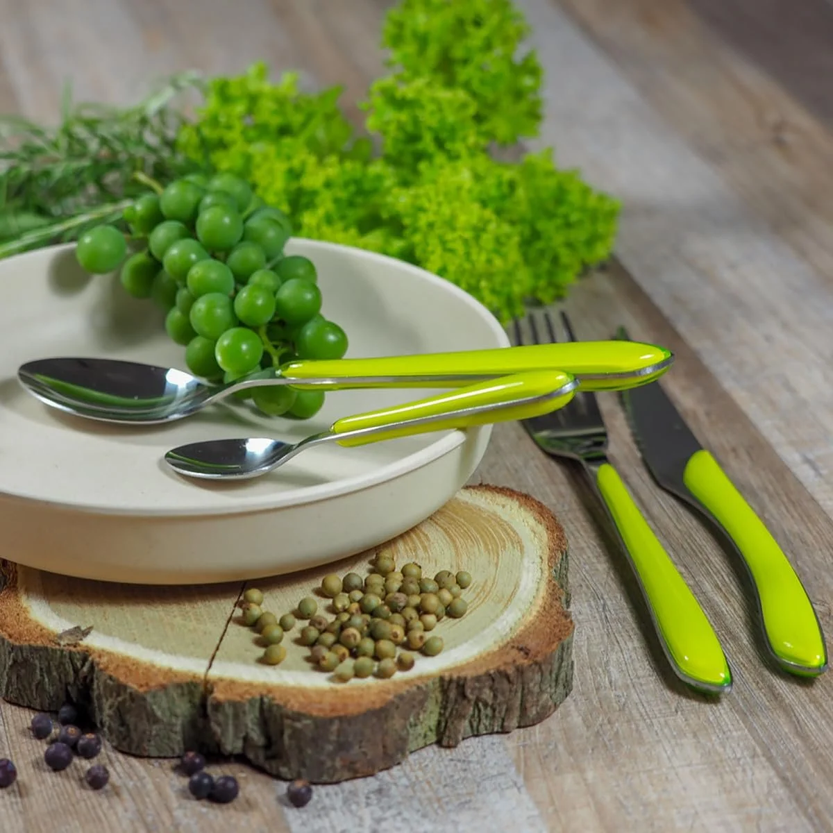 Набор столовых приборов Amefa Eclat 2214AGMBA1D20, 32 штуки, на 8 персон, нержавеющая сталь, фото №4 Набор столовых приборов Amefa Eclat 2214AGMBA1D20, 32 штуки, на 8 персон, нержавеющая сталь, фото №4