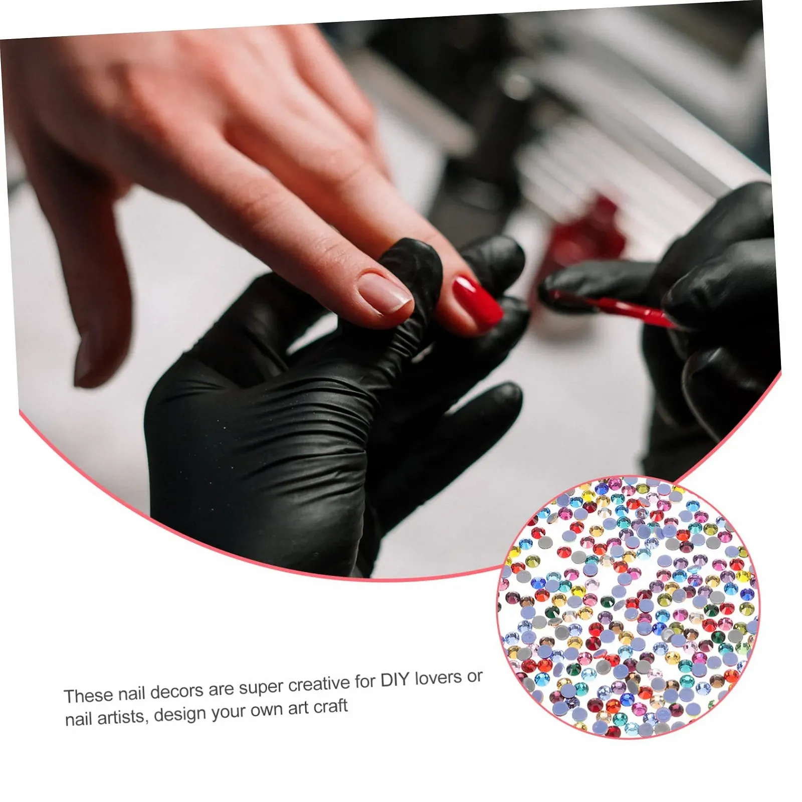 Стразы Housoutil плоские 3,8-4,0 мм, фото №7