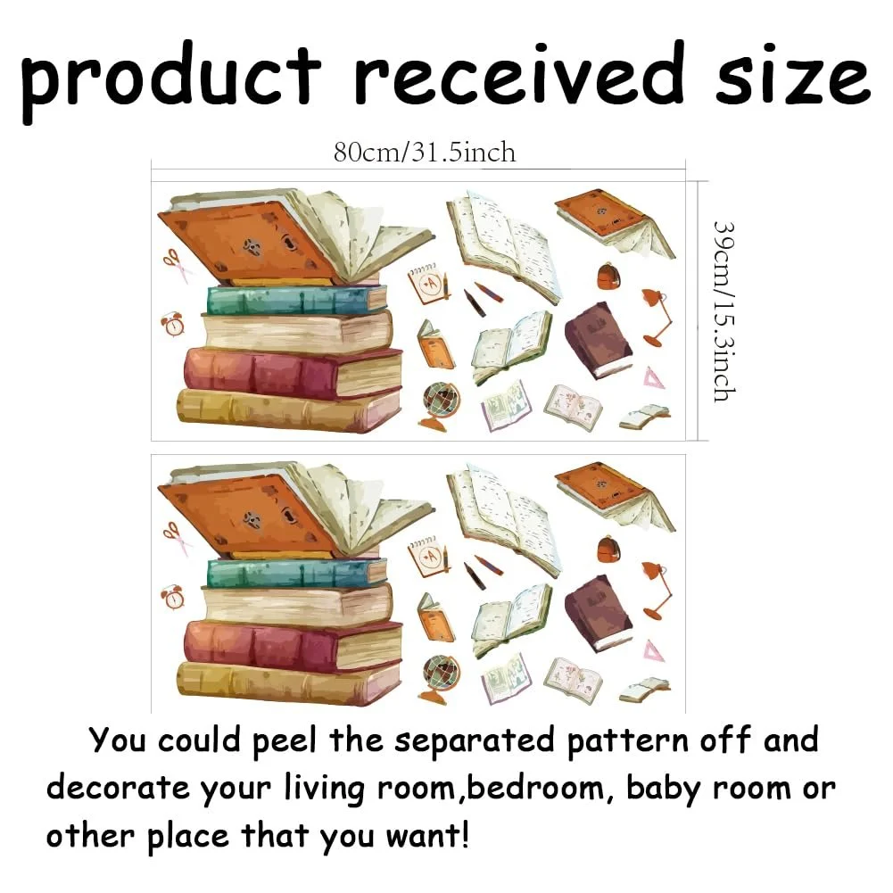 Наклейка на стіну SUPERDANT Magic Book 2 аркуші Vinyl, фото №2