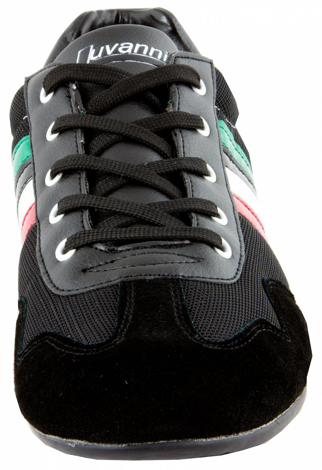 Кросівки Luvanni Чоловічі Повсякденні Смужки Італійський дизайн Низькі зі шкіри та замші, фото №4