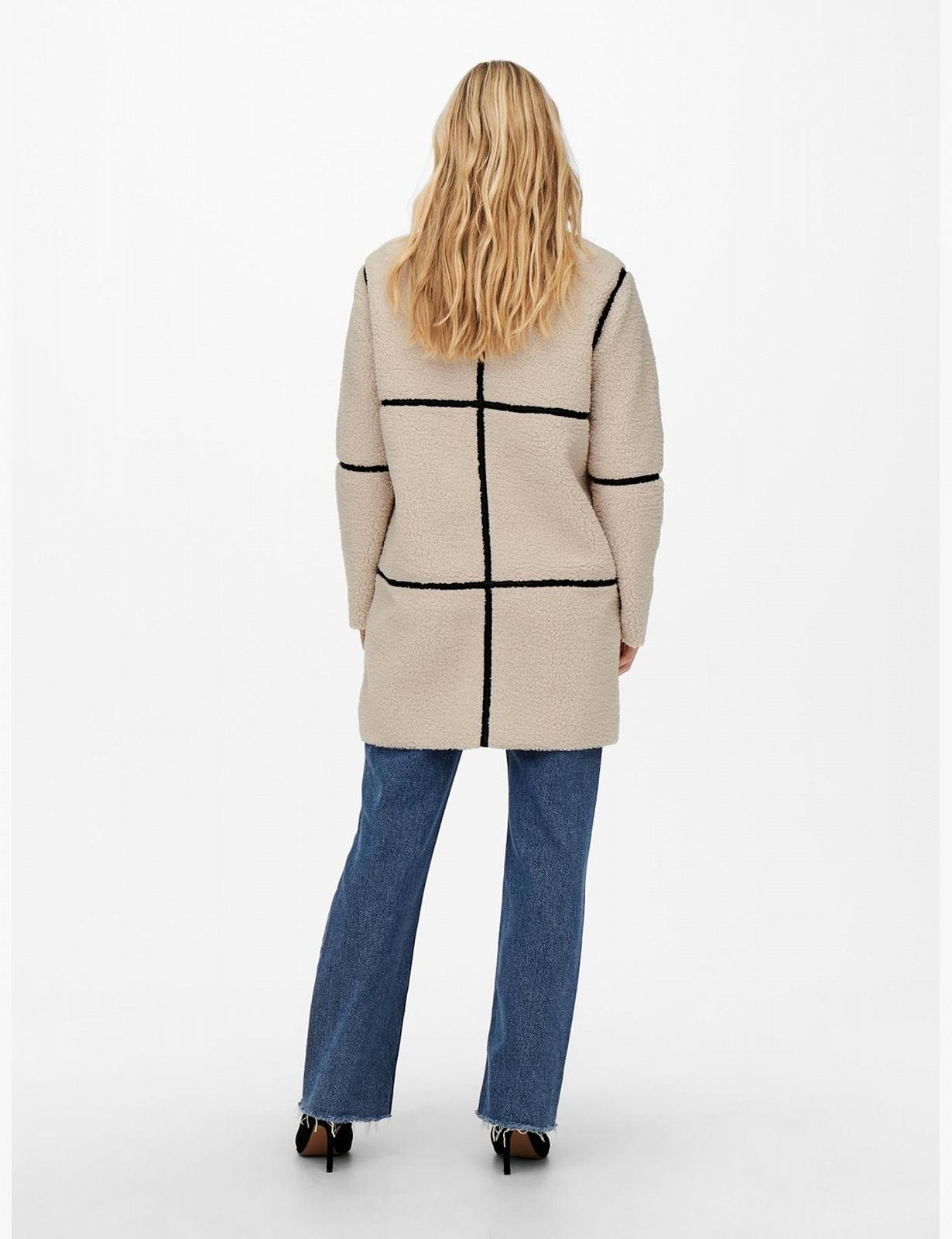 Куртка Teddy JACQUELINE de YONG Jdyfrosty Long Jacket OTW Noos, фото №4