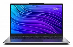 Ноутбук 17.3" Medion (Lenovo Group) Akoya E17223 | Intel Alder Lake N100 | RAM DDR4 4 ГБ | SSD 128 ГБ | Intel UHD Graphics | Зарядка через Type-C | Металевий корпус | Win11 (5035) - Фото 1