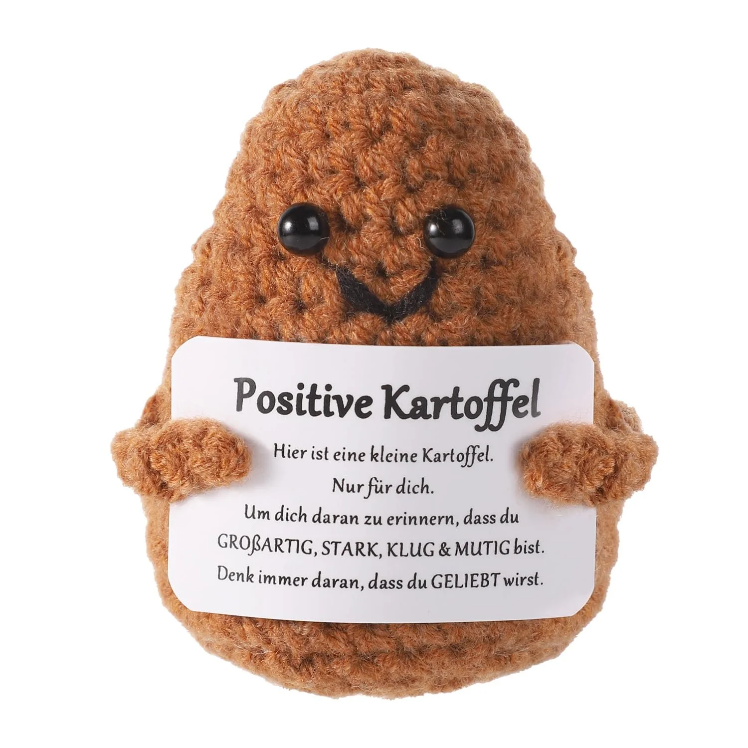 Игрушка PEUTIER Positive Potato Mini Картофель Вязаная Кукла Коричневый, фото №1 Игрушка PEUTIER Positive Potato Mini Картофель Вязаная Кукла Коричневый, фото №1