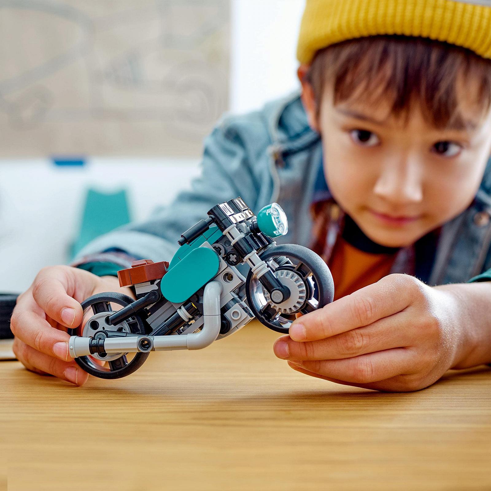 Конструктор LEGO Creator 31135 3-в-1 Винтажный мотоцикл, фото №6