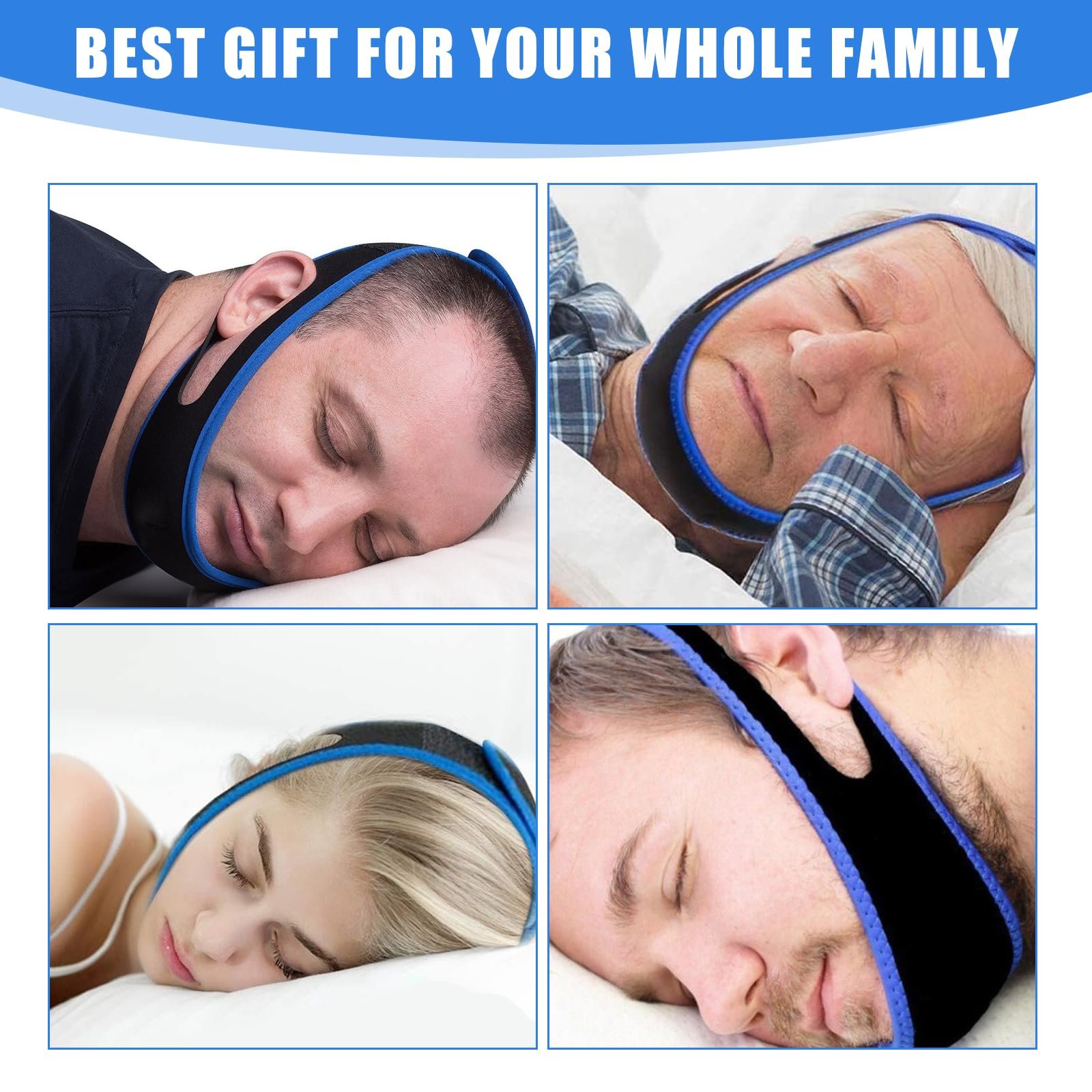 Ремінець проти хропіння, бандаж, фото №5