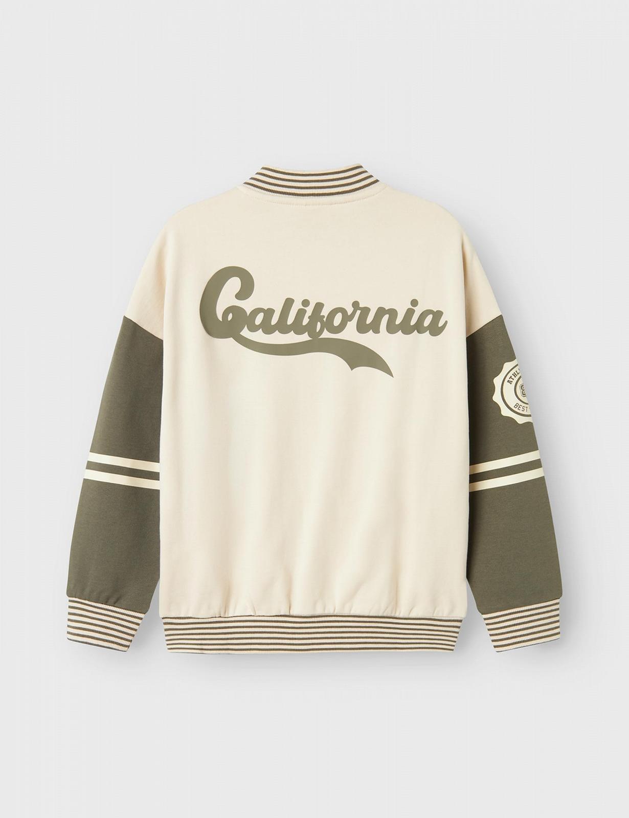 Пиджак NAME IT для мальчиков Nkmnassen LS RLX Sweat Card Bru Sweatshirt (1 шт. в упаковке), фото №2