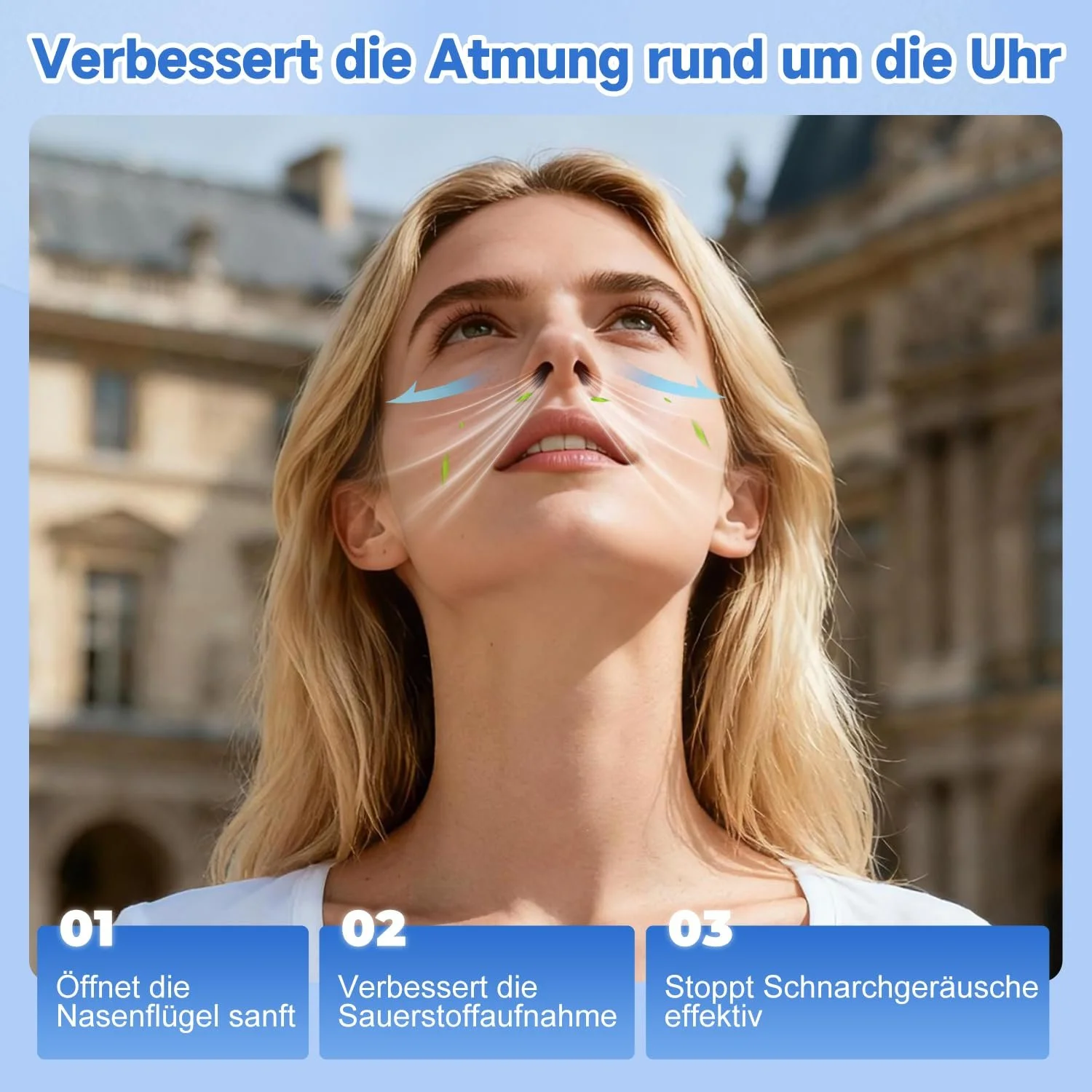 Пластыри для носа Средство от храпа (50 штук в упаковке), фото №3 Пластыри для носа Средство от храпа (50 штук в упаковке), фото №3