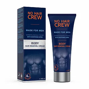 Крем для депиляции тела No Hair Crew Premium 200 мл для мужчин - Фото 1