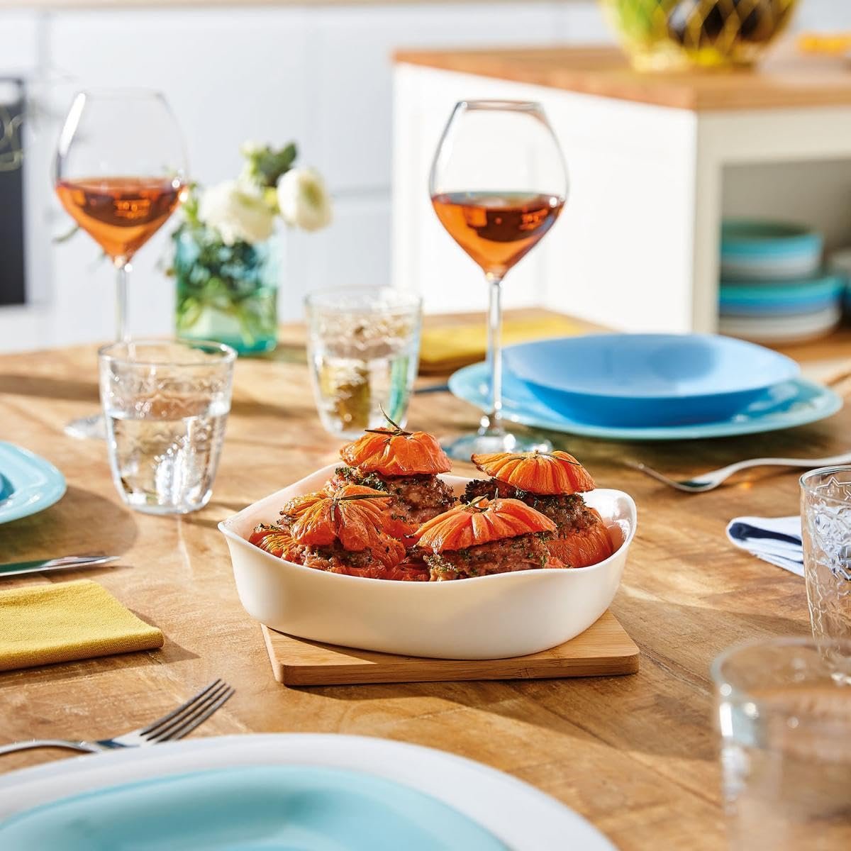 Форма для запікання Luminarc Smart Cuisine Carine Опалове скло Біла, фото №4 Форма для запікання Luminarc Smart Cuisine Carine Опалове скло Біла, фото №4