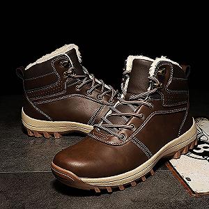 Мужские зимние ботинки Btruely Утепленные synthetic.ua - Фото 1