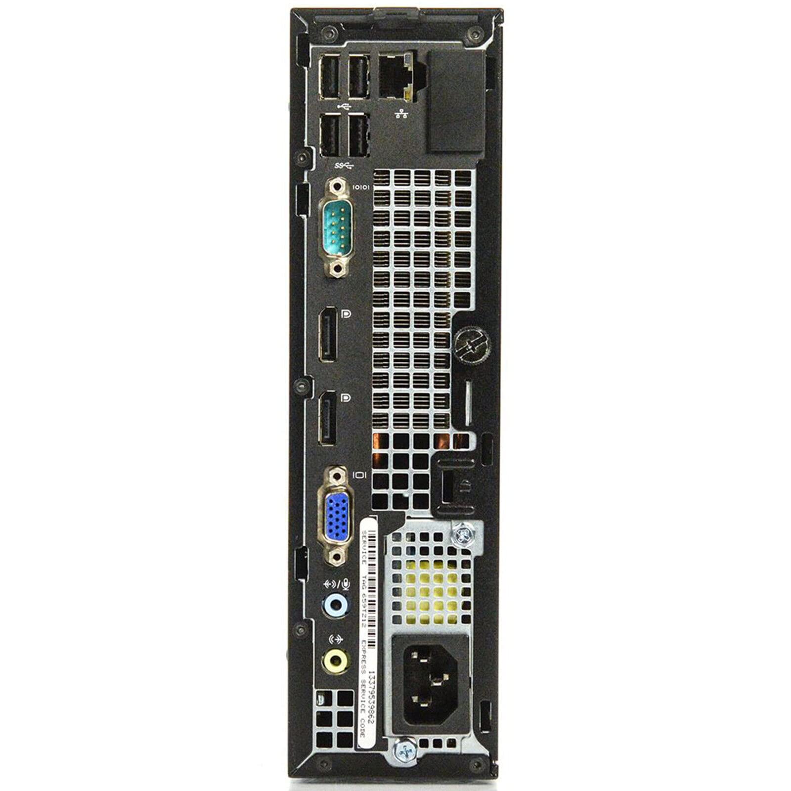 Настільний комп'ютер Dell Optiplex 7010 USFF Intel Core i5-3470S, 8GB RAM, 240GB SSD, порти VGA та Display Port, WiFi, Windows 10 Pro + Office 2021, фото №3