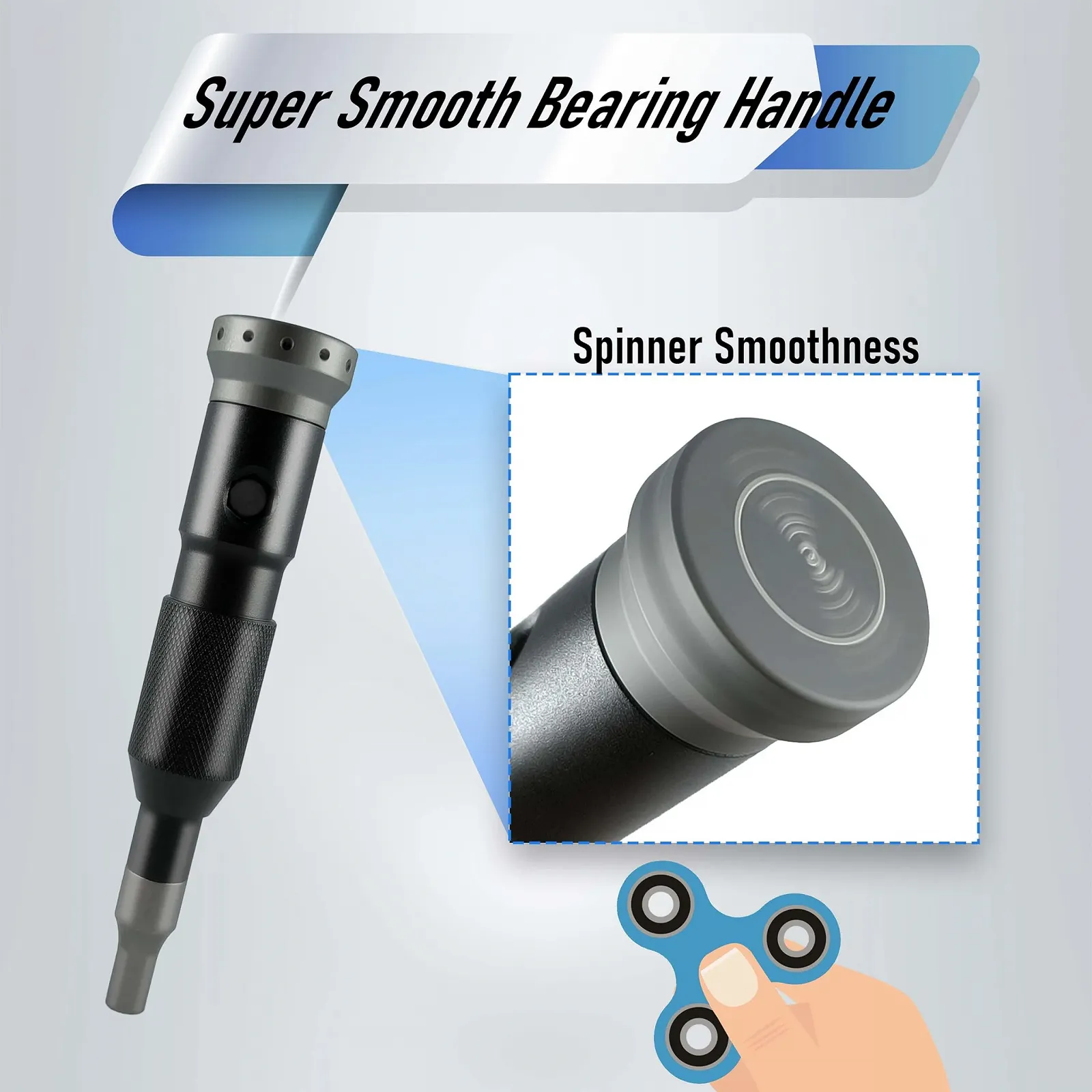 Набір викруток Steinwhale 39-в-1 T-Handle S2 Steel 1/4 дюйма та 4 мм, фото №3