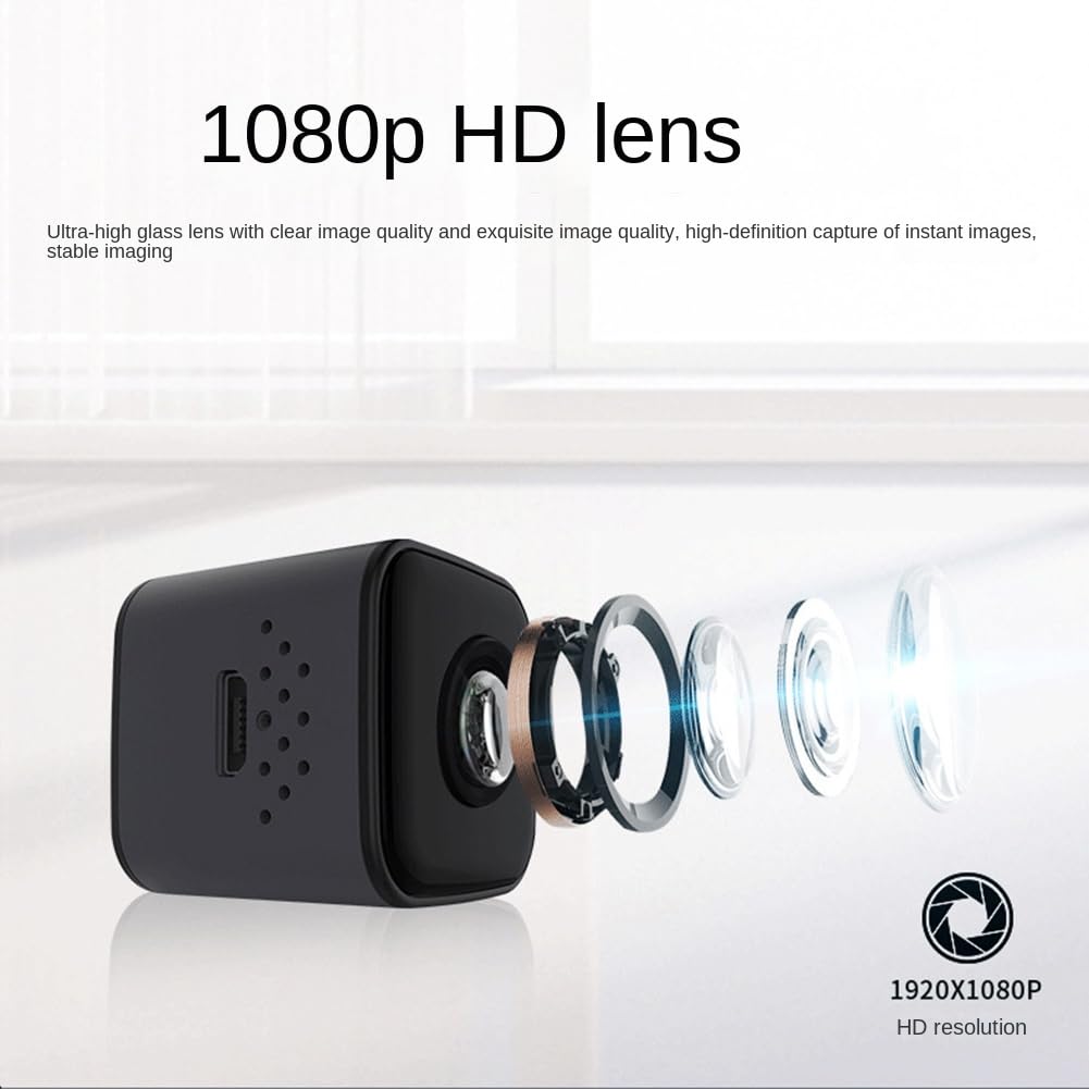 Екшн-камера Tyatocepy Mini-Sportkamera 1080P FHD Чорний ABS, фото №7