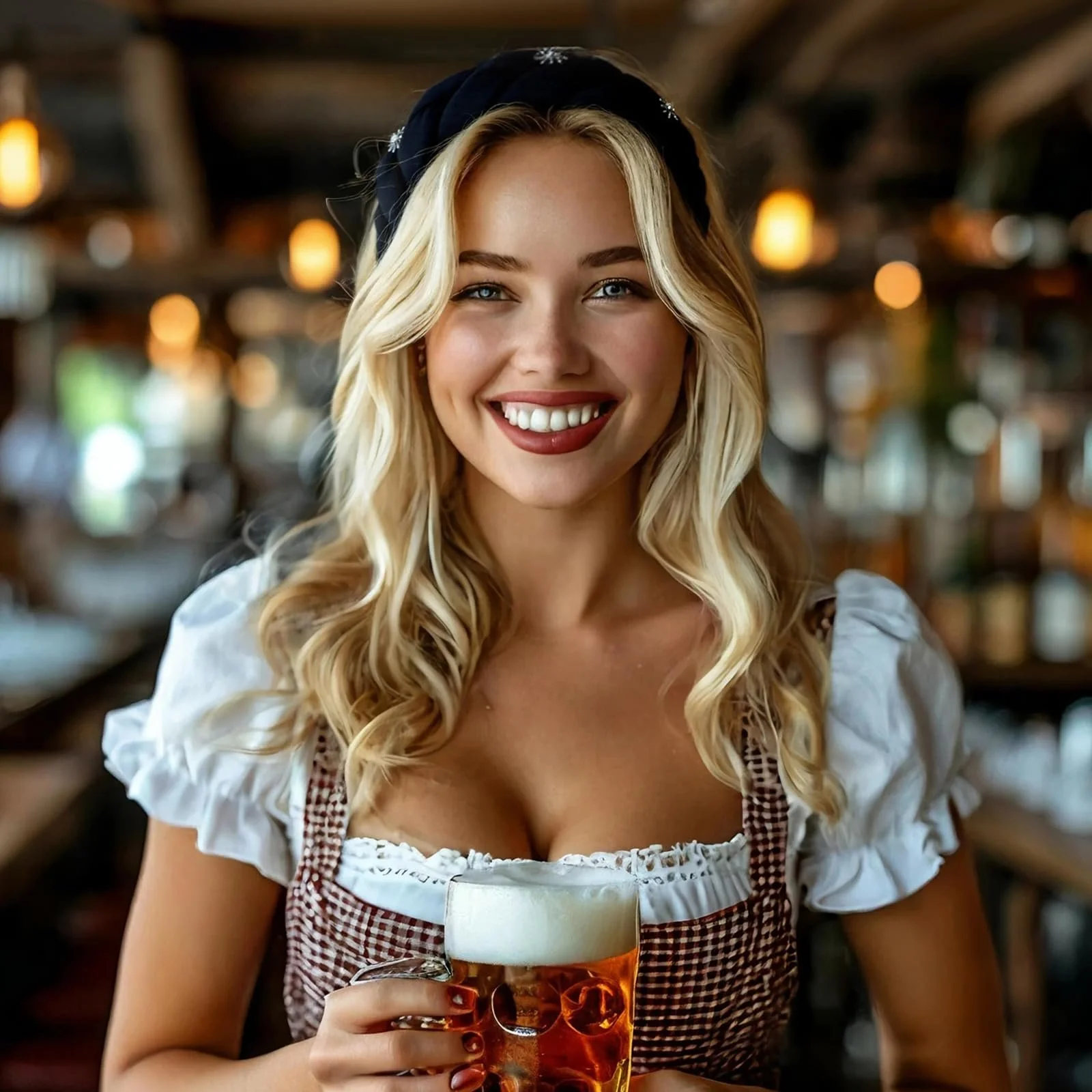 Обруч на голову Жіноча Oktoberfest Едельвейс Чорний, один розмір, фото №7