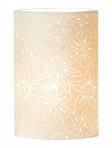 Настільна лампа Gilde Prickel Порцелянова Листя Трави Квіти - Фото 1