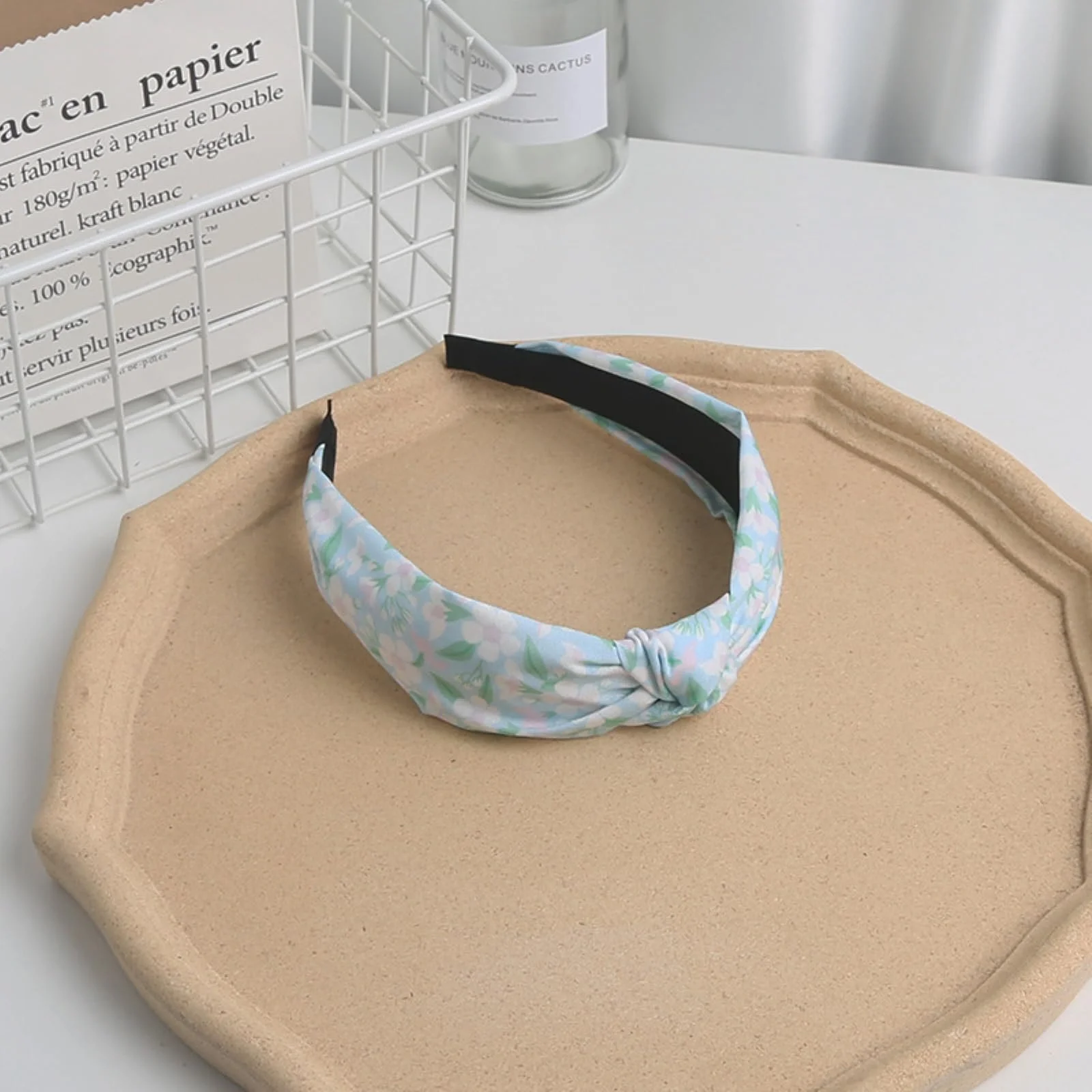 Жіночий обруч для волосся Леопардовий принт, фото №5