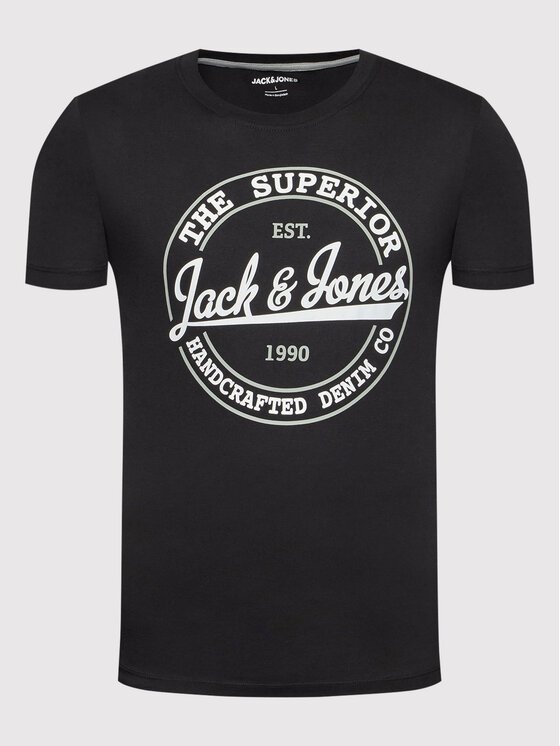 Футболка Jack & Jones 12200530 Standard fit Черный XL, фото №5