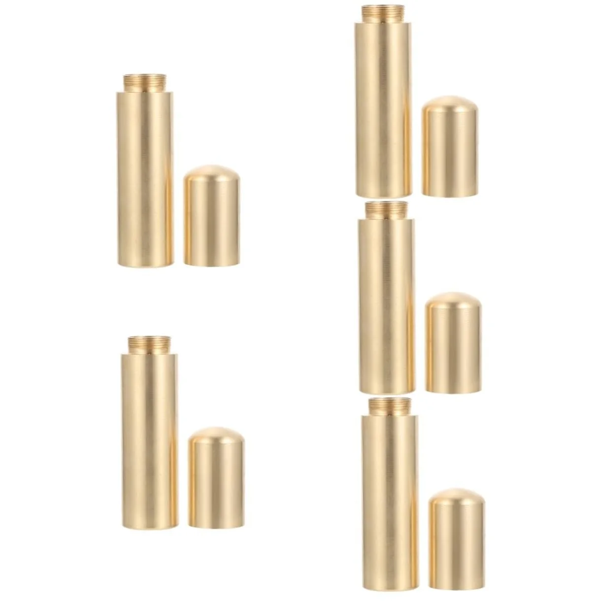 Футляр для виживання на природі, легкий контейнер, дорожня упаковка, індивідуальна латунь, фото №1