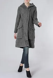 Пальто Caspar MTL011 Женское шерстяное synthetic.ua - Фото 1