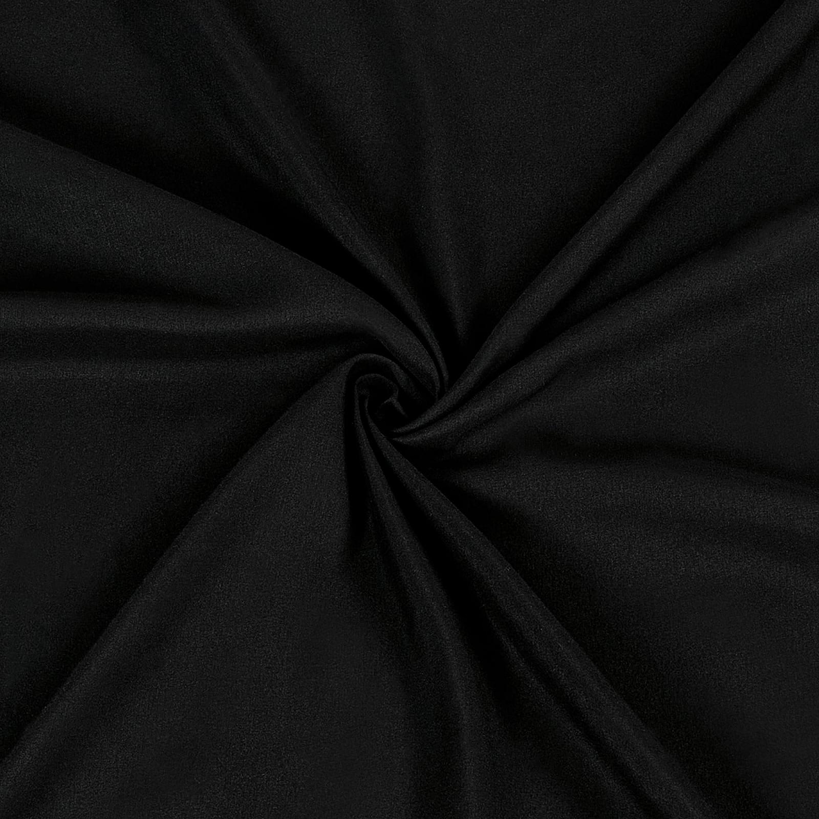 Постельное белье Softex Royal 135 x 200 см, Набор из 2 предметов, Набор из 2 с 1 наволочкой 80 x 80 см, Oeko-Tex, Черный, с молнией YKK, фото №4