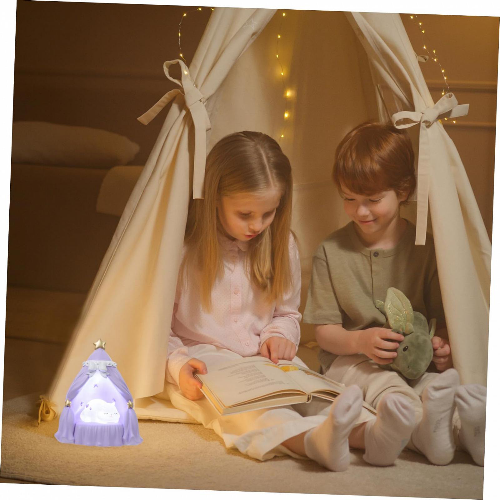 Лампа HOMSFOU Night Light нічна кішка, фото №7