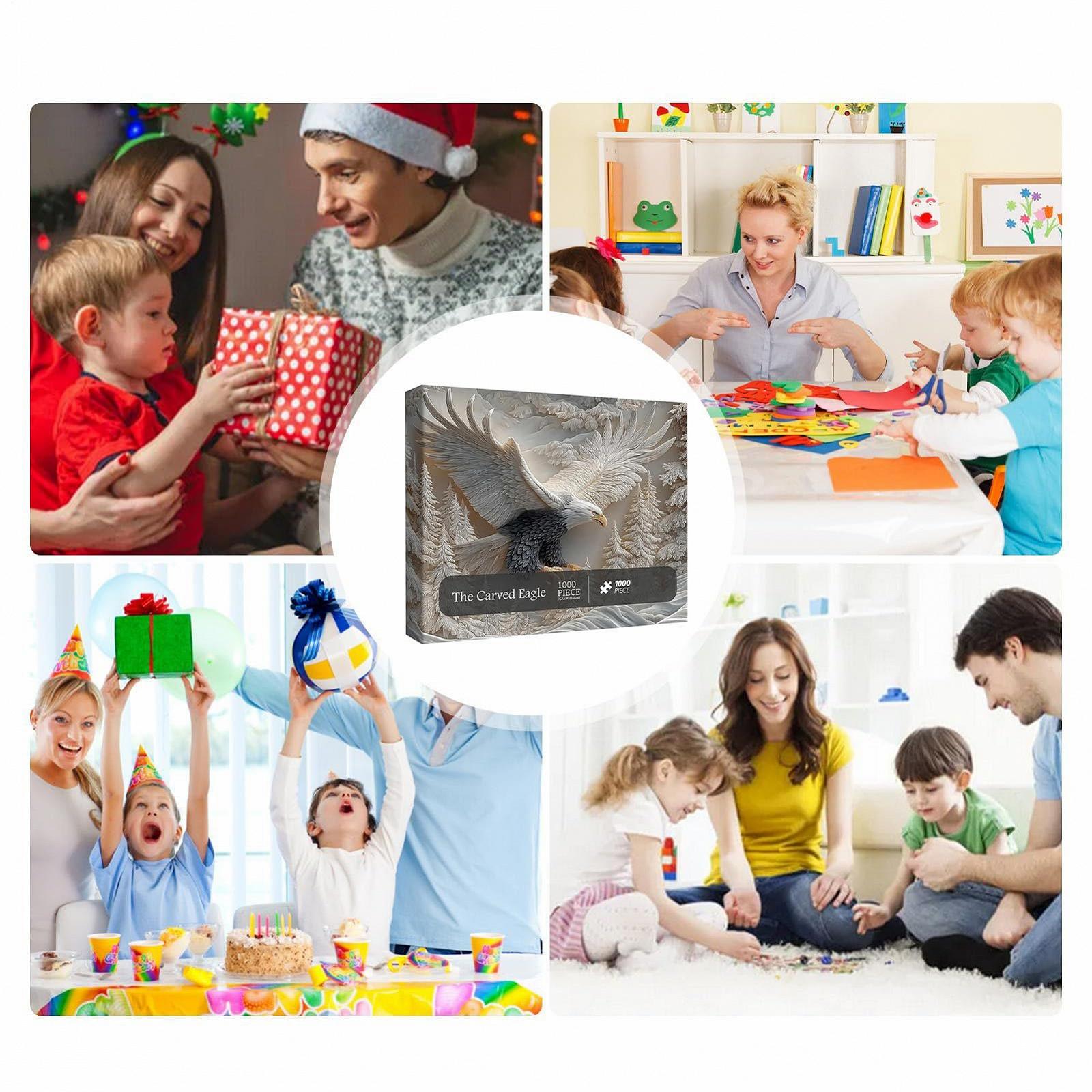 Пазл Bald Eagle 1000 деталей, фото №4 Пазл Bald Eagle 1000 деталей, фото №4