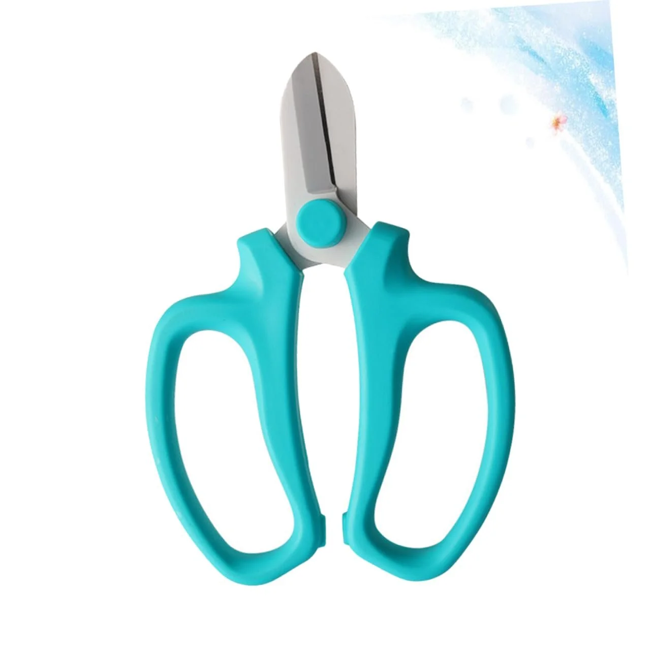 Секатор садовий Happyyami 1 шт. для квітів вуглецева сталь Синій, фото №3