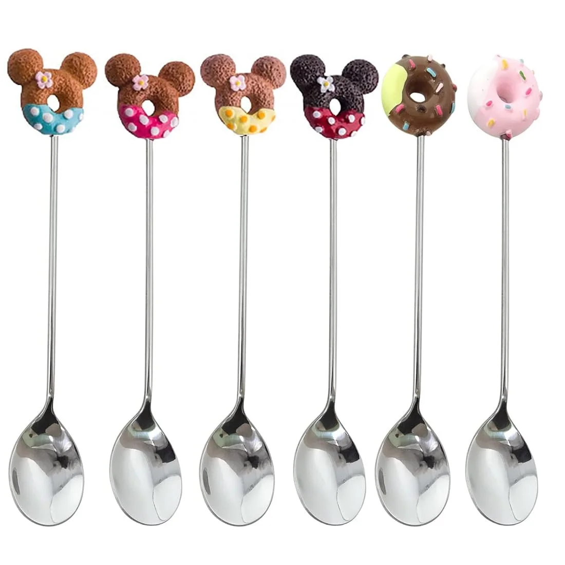 Ложка Кавова Mouse Doughnut Набір 6 шт., фото №1