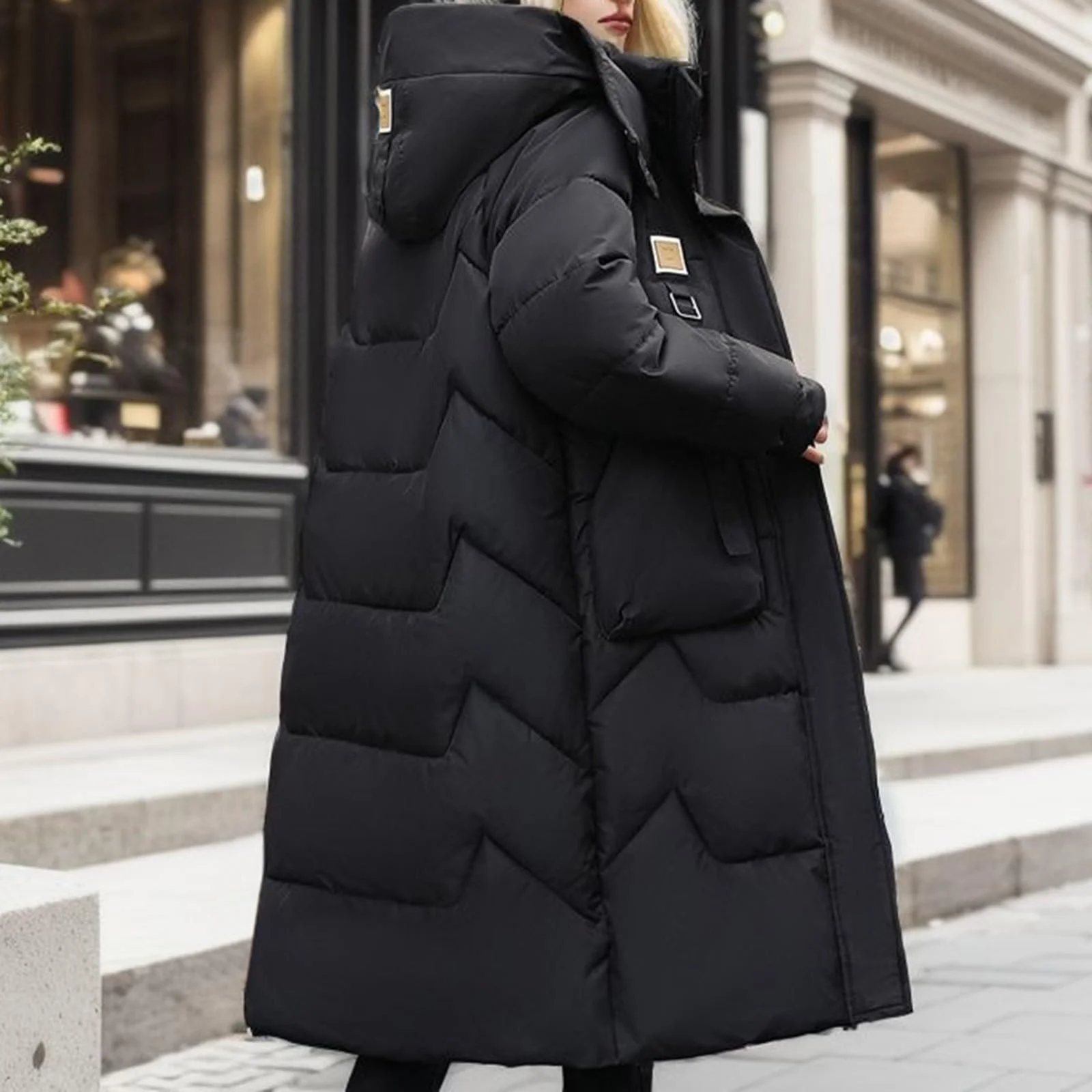 Женская куртка пуховик, фото №7