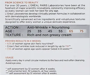 Денний крем для обличчя L'Oreal Wrinkle Expert Зміцнювальний 65+ 50 мл synthetic.ua - Фото 1