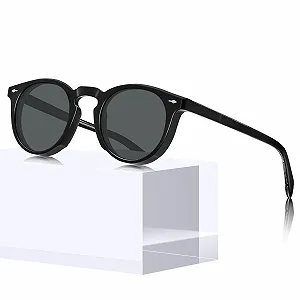 Солнцезащитные очки Женские Ретро CARFIA Круглые Поляризованные Высокого Качества - Фото 1