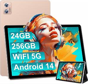 Планшет 11" SUAAT S6 8+16/256Gb 8 ядер Android 14 8000 мАч Gold - Фото 1